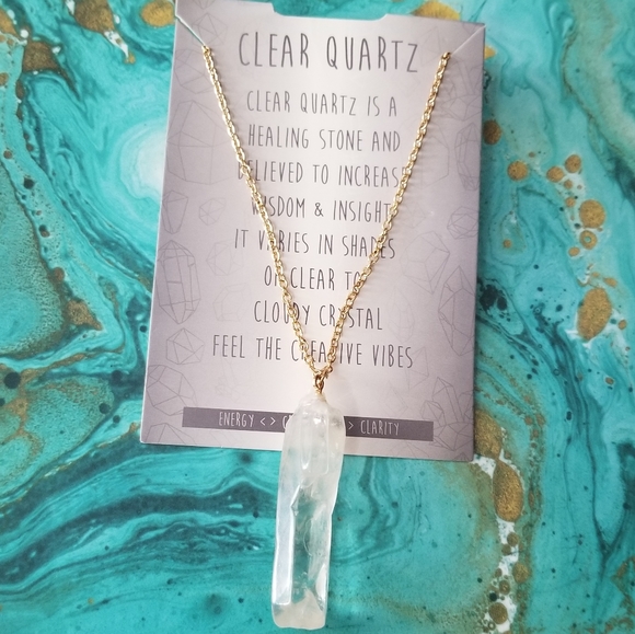 Jewelry - Clear Quartz Necklace
